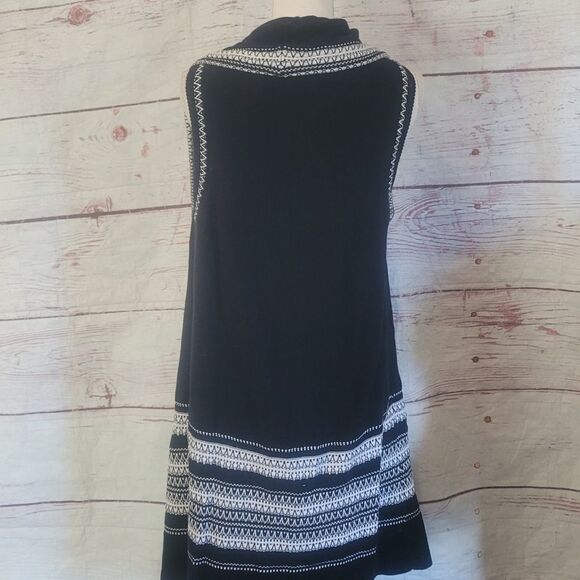 Vince Drape Front Sweater Vest Size Small - Picture 6 of 9